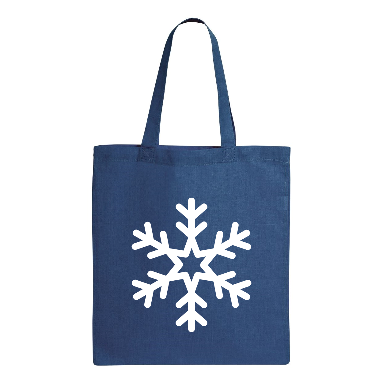 Snowflake Essential Tote (Royal Blue)