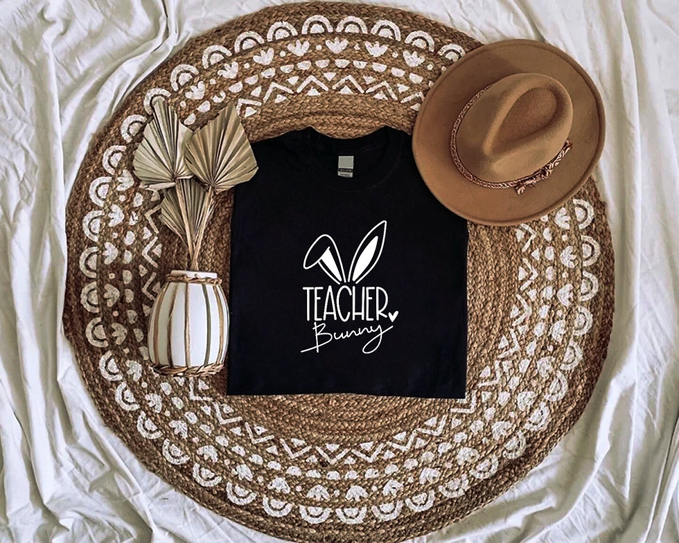 Thumbnail: Teacher Bunny Essential T-Shirt (Black)
