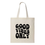 Thumbnail: Good Vibes Only Essential Tote (Natural)
