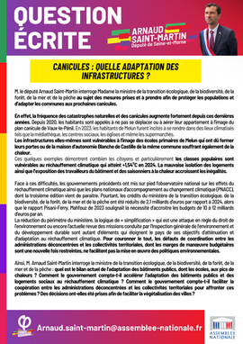 Canicules à venir : quelle préparation ? 