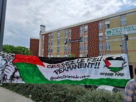 Manifestation pour la Palestine à Melun