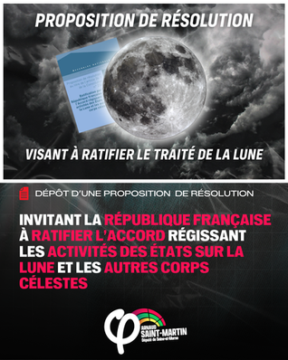 Ma proposition de résolution pour la ratification du Traité de la Lune