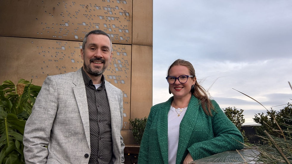 Killian McAleese and Kirsten Paul