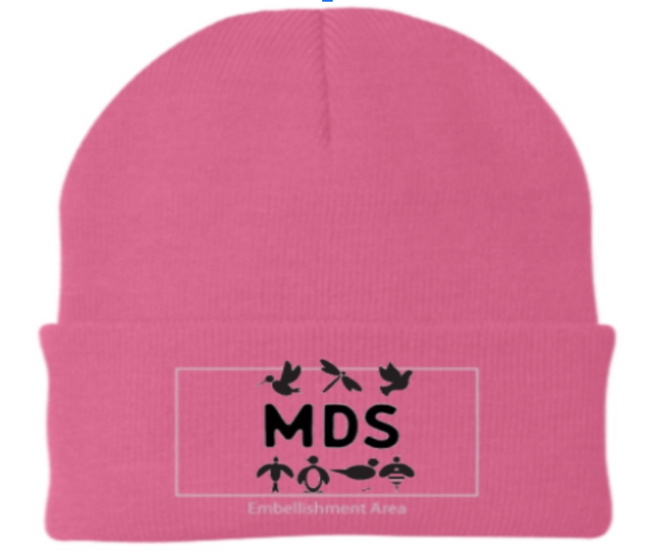 Beanie in Neon Pink