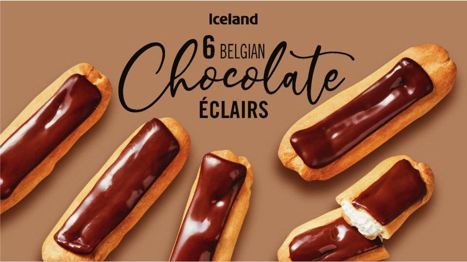 Iceland Schokoladen Éclairs nach belgischer Art