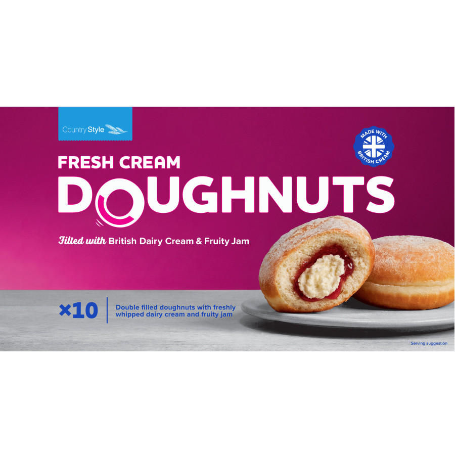 Iceland Jam&Cream Donuts 520g