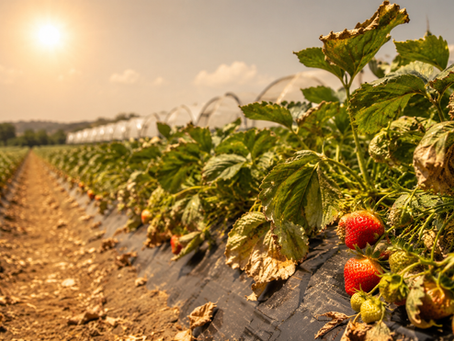 Heat Turns Up the Pressure on Strawberry Growers