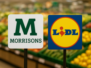 Lidl Close to Overtaking Morrisons as UK’s Fifth-Biggest Supermarket