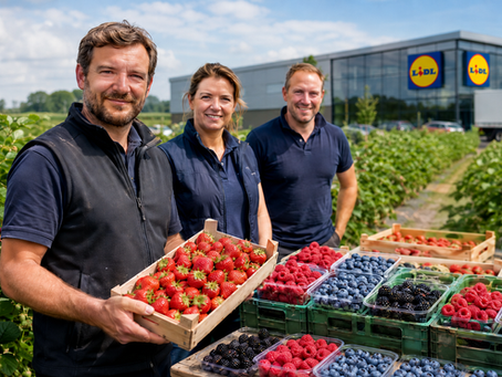 Lidl Pledges £500m Boost For British Berry Growers