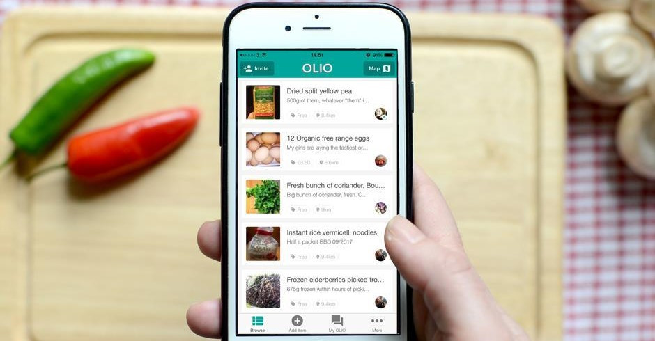 Tesco partners with food sharing app Olio to tackle waste ...