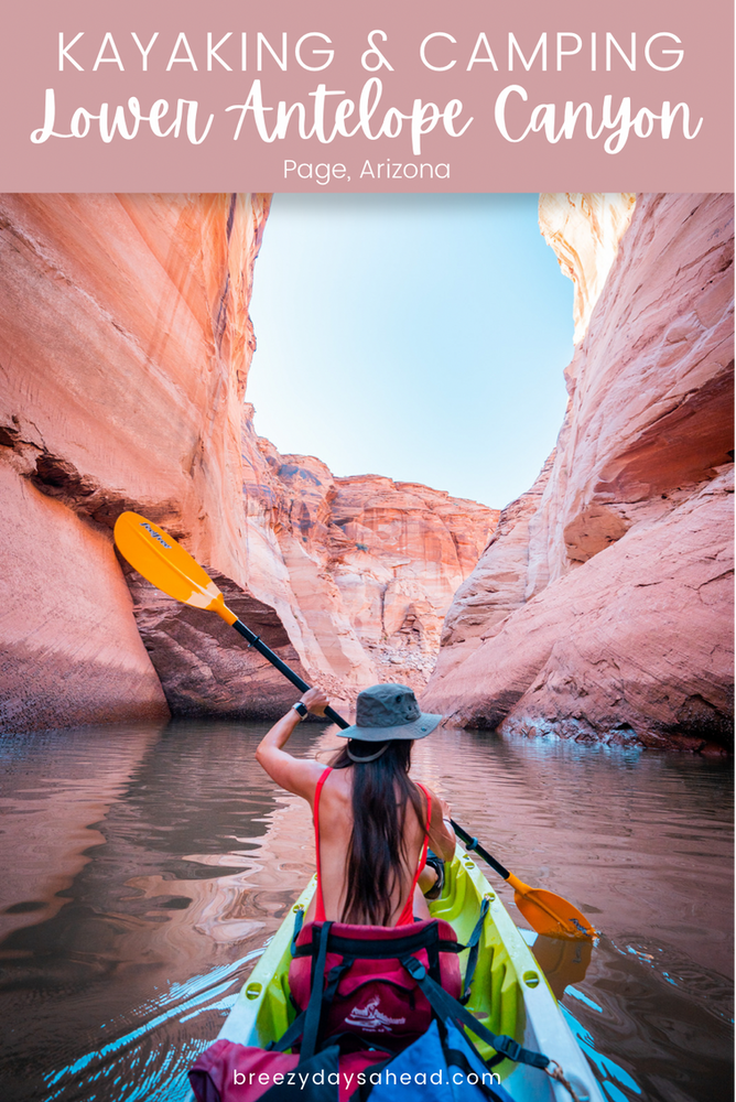 How to Kayak and Camp at Antelope Canyon