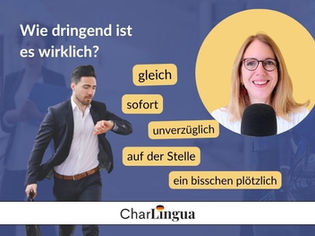 Gleich oder sofort – Unterschied zwischen deutschen Zeitangaben