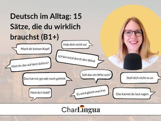 15 Sätze, die man in Deutschland im Alltag oft hört - Deutsch Podcast
