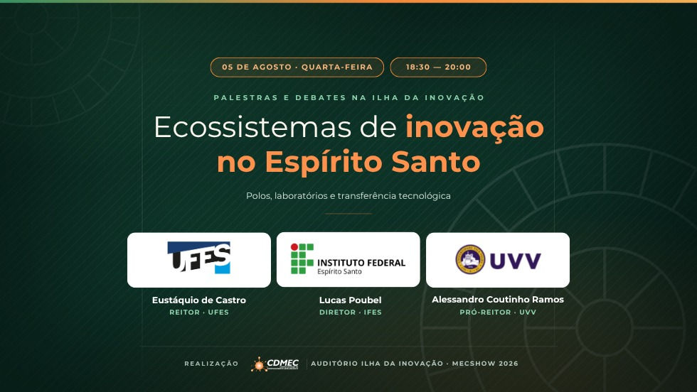 Ecossistemas de Inovação no ES:  IFES, UFES e UVV