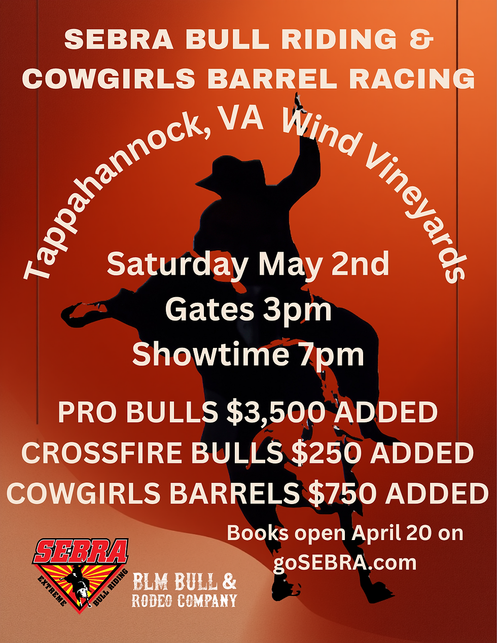 Tappahannock, VA Extreme Bulls & Barrels