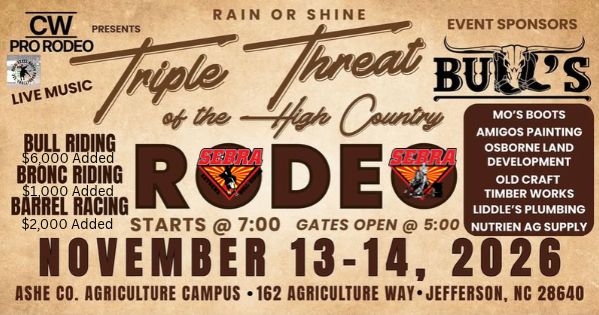 Jefferson, NC | Night 1 SEBRA Extreme Bulls & Barrels