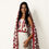 Thumbnail: Red Embroidered White Dress