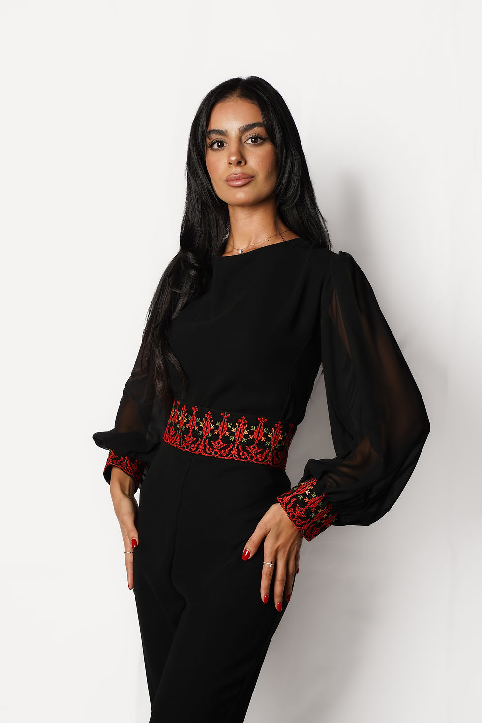 Thumbnail: Long Sleeve Jumpsuit