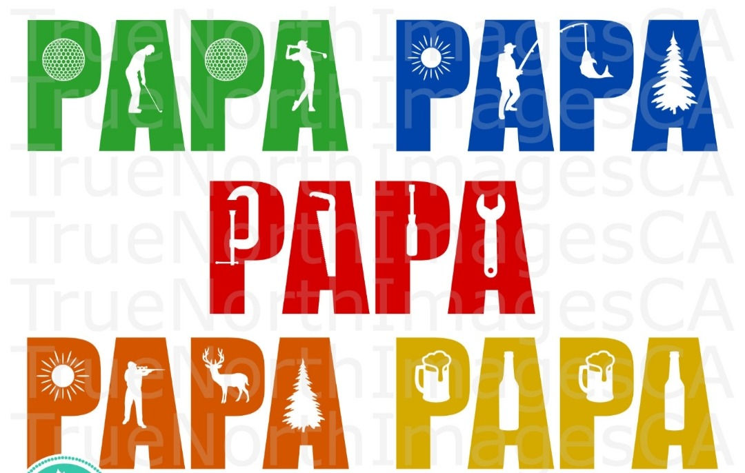 Papa - Choice: Hunting, Fishing, Tools, Golf or Beer