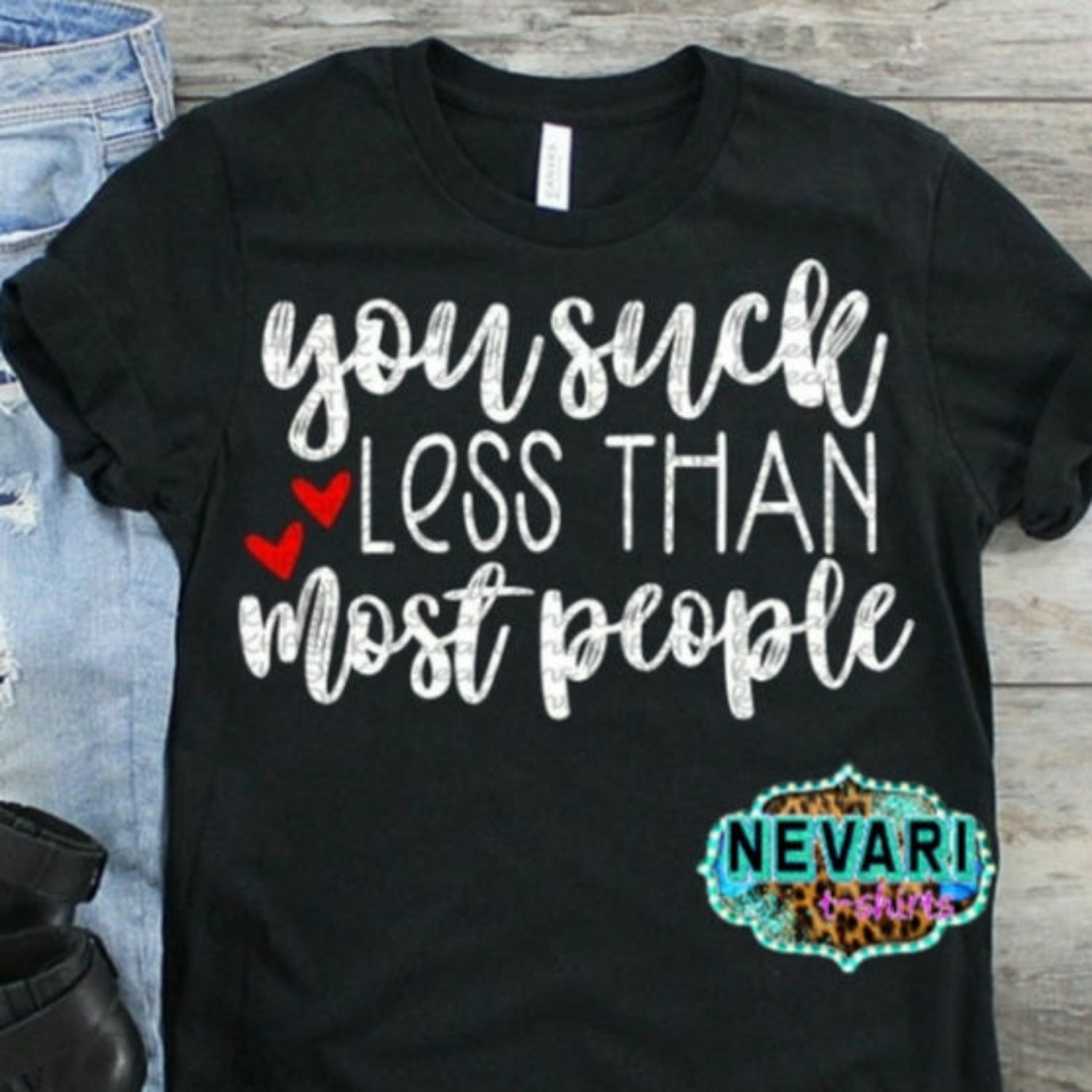 You suck less than most people