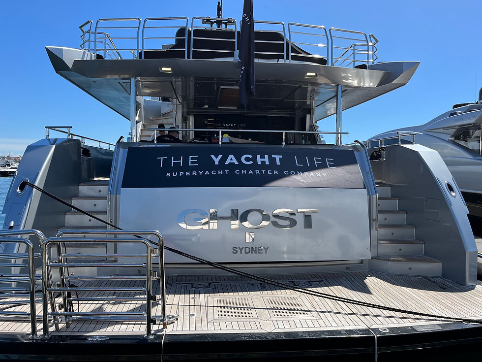 Event graphics and signage done on Ghost 2
