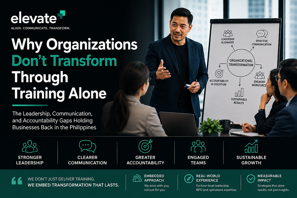 Organizational Leadership Philippines