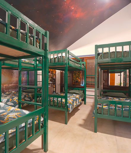 8-bed mixed dorm in House of Stories