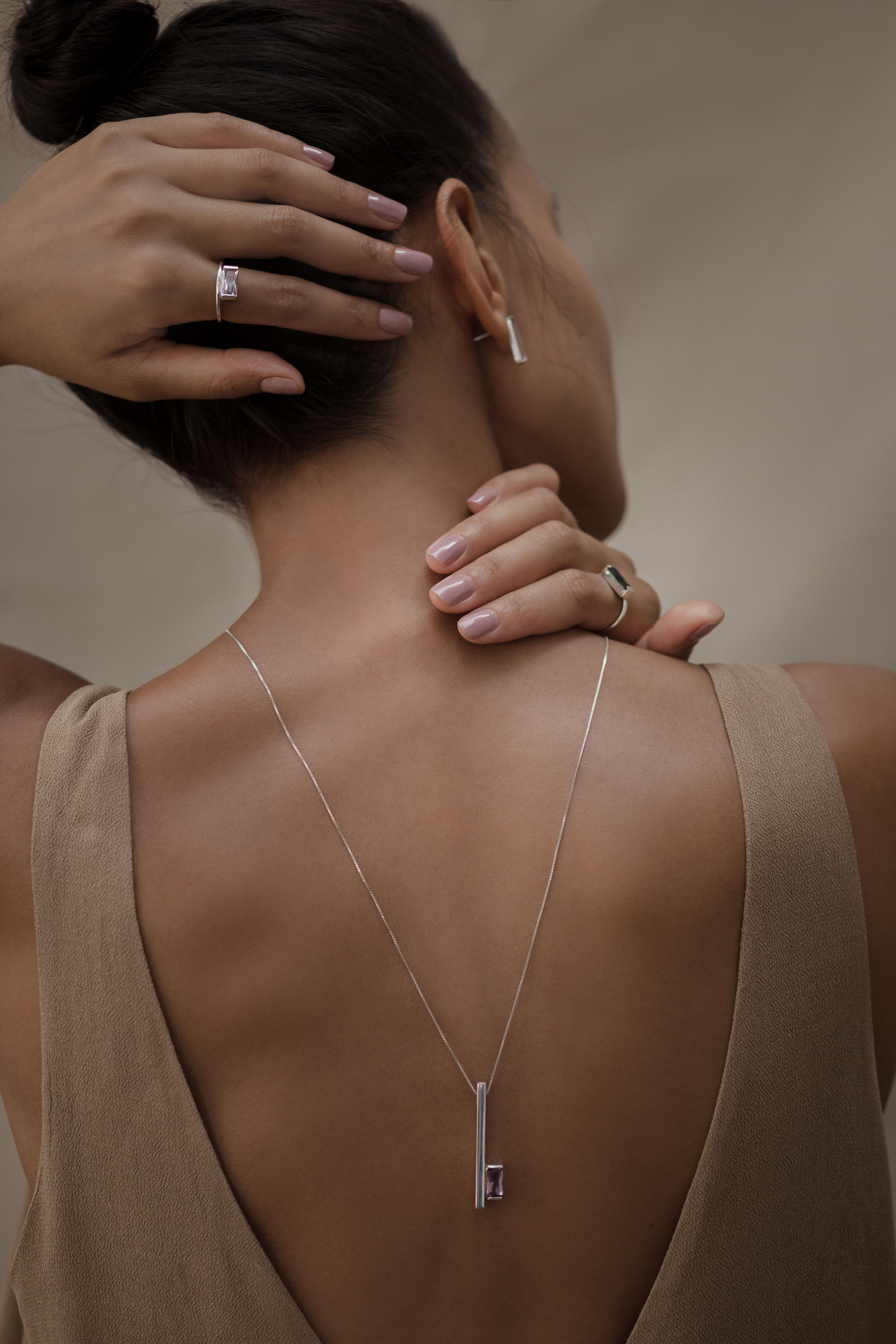 EIXO NECKLACE SILVER