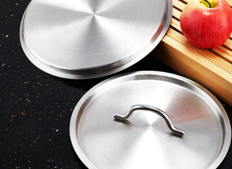 Thumbnail: Double Handle Stainless Steel Saucepan