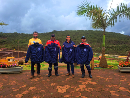 Doação de jaquetas de frio