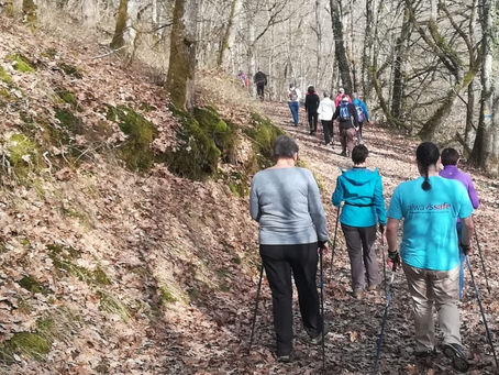 La marche nordique continue