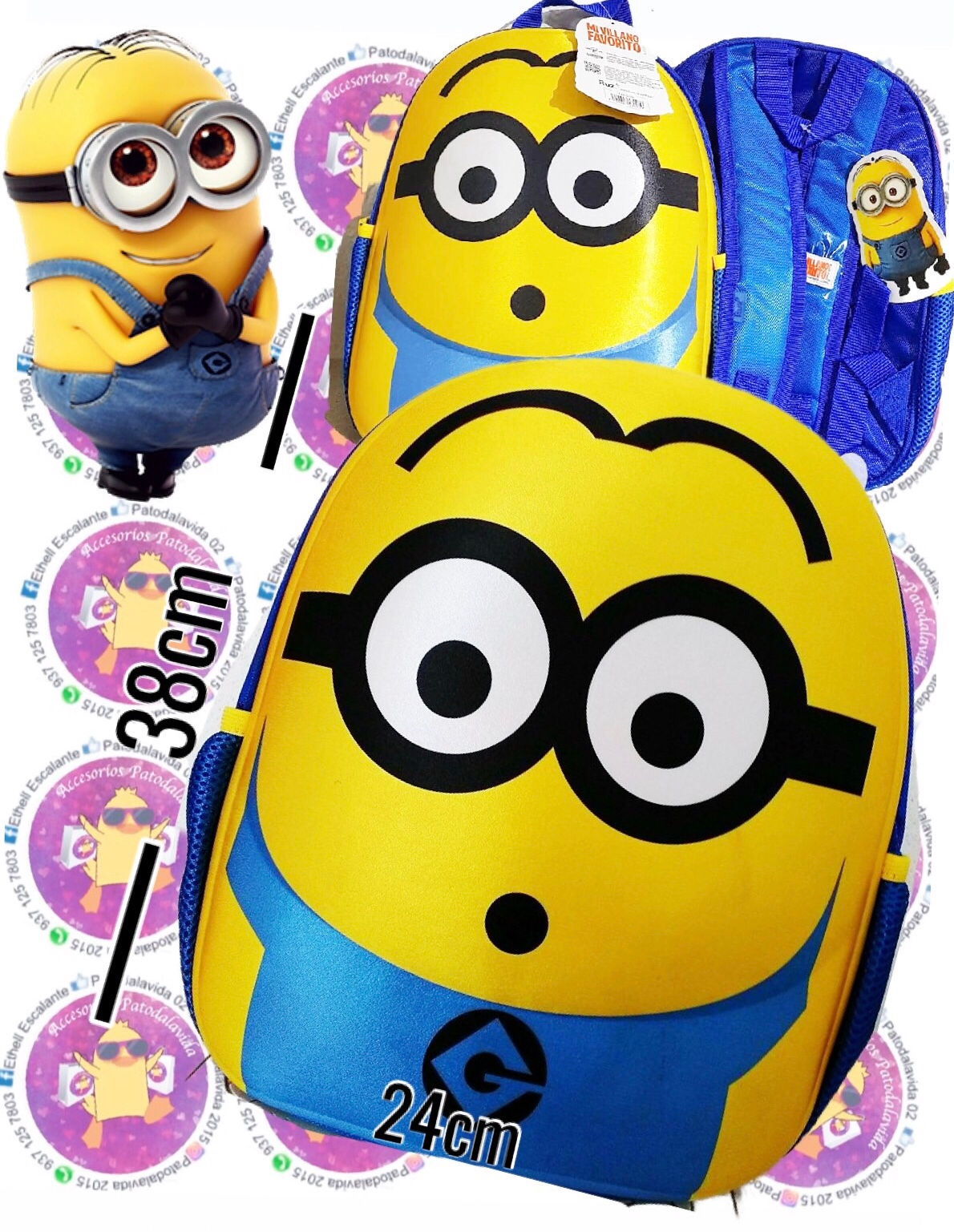 Mochila minions original 
