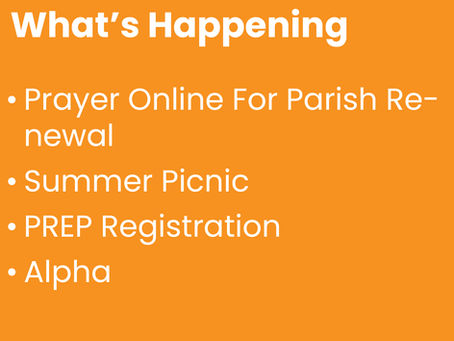 August 18th What's Happening?