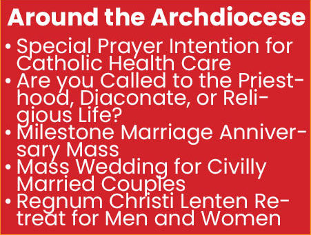 January 18th Around the Archdiocese 