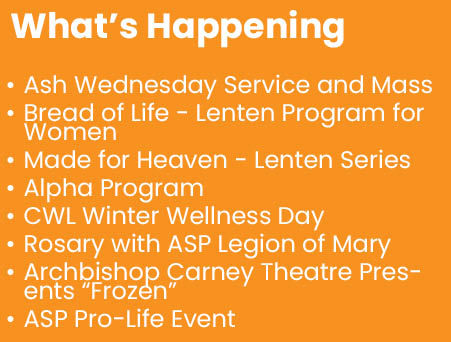 February 15th What's Happening? 