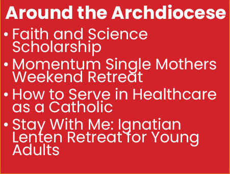 March 1st Around the Archdiocese