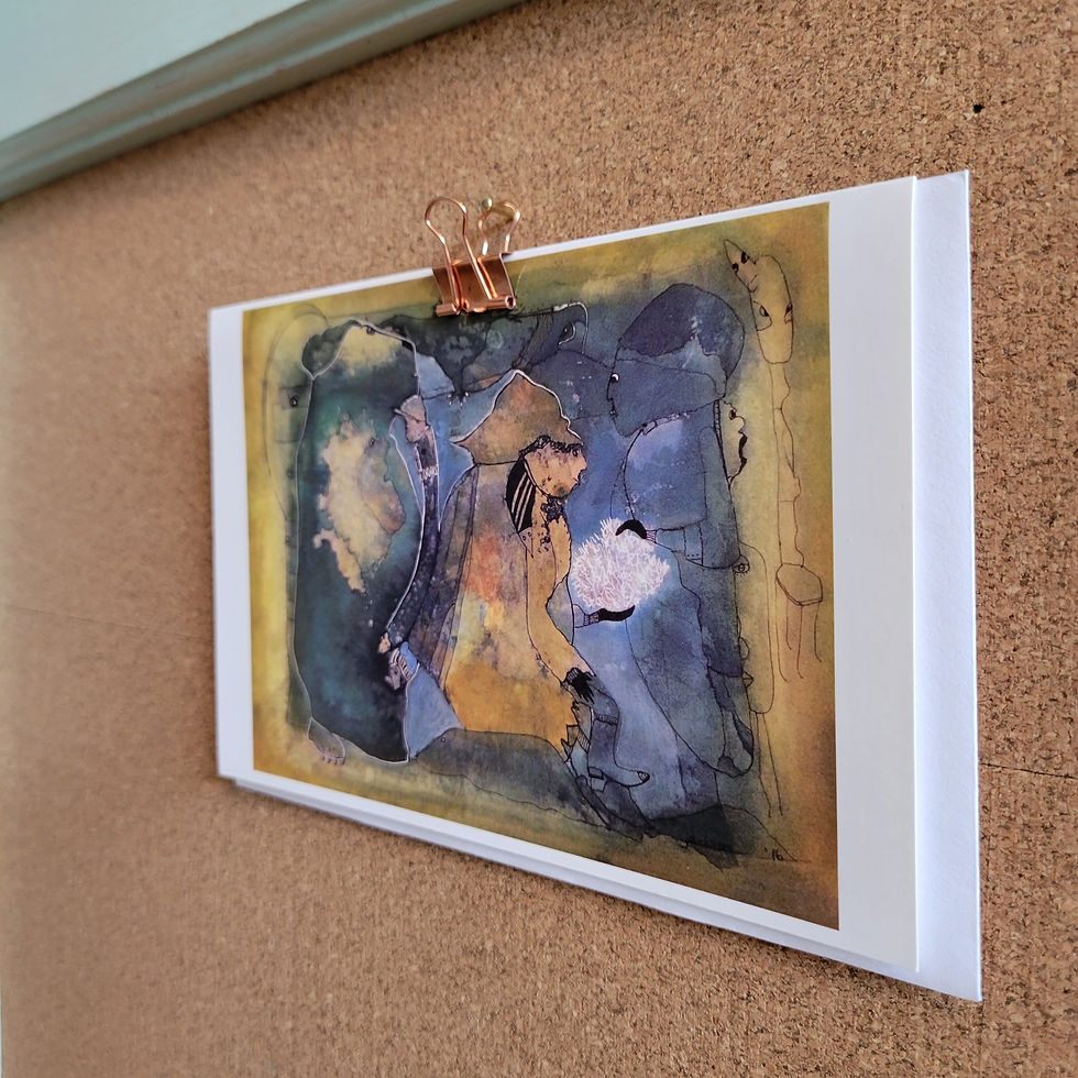 Thumbnail: Blank Greeting Card of 'The Energy Menders'