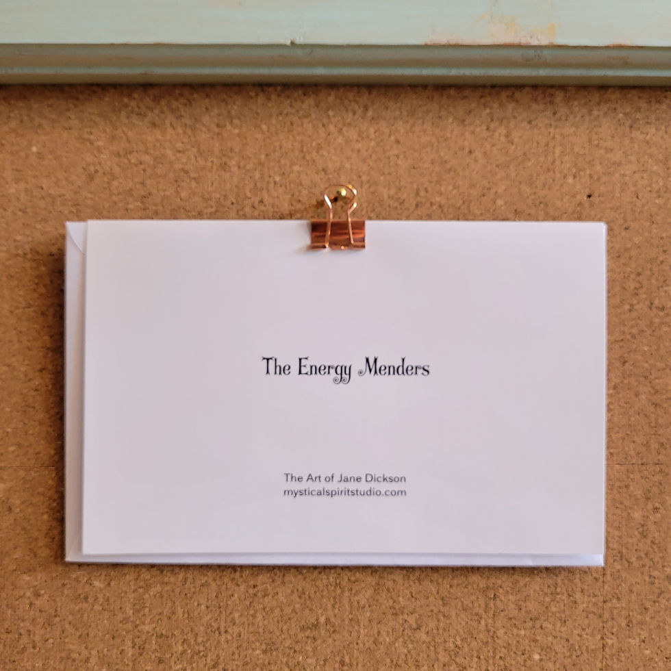 Thumbnail: Blank Greeting Card of 'The Energy Menders'