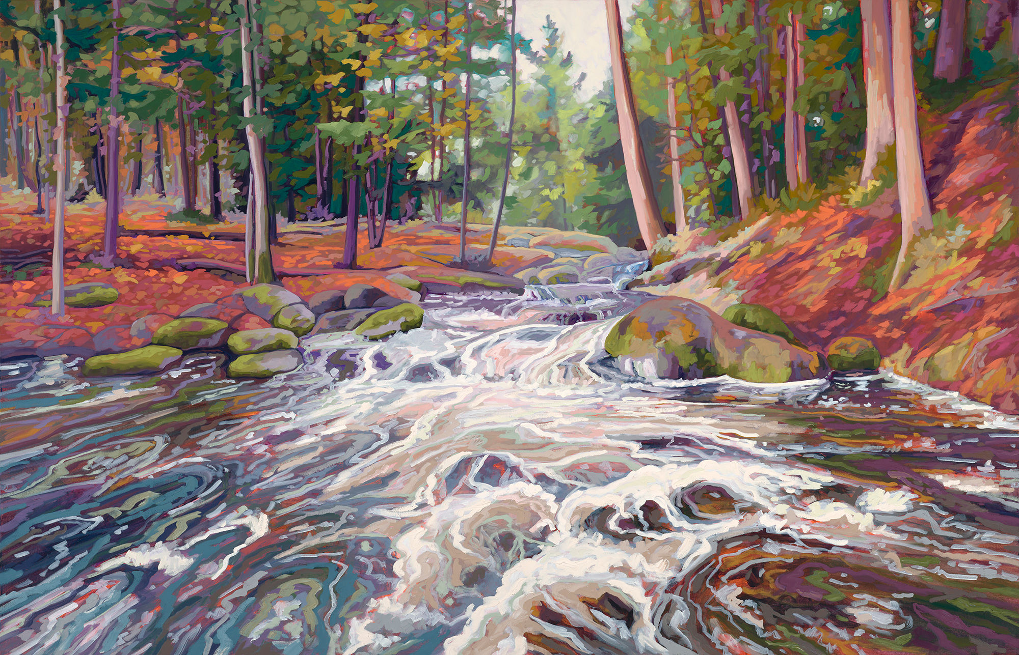 My Happy Place | 54" x 84" | Kerry Walford