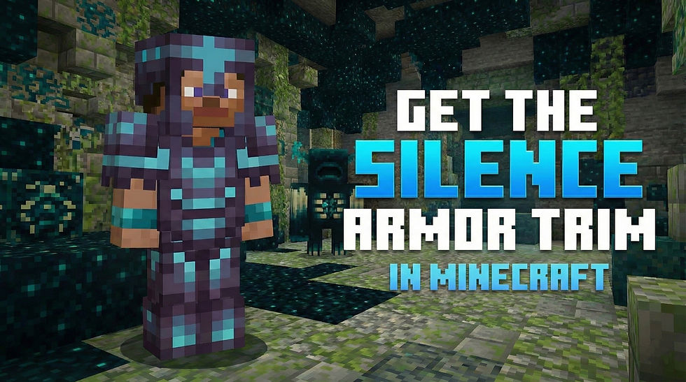 Get the Silence Armor Trim in Minecraft
