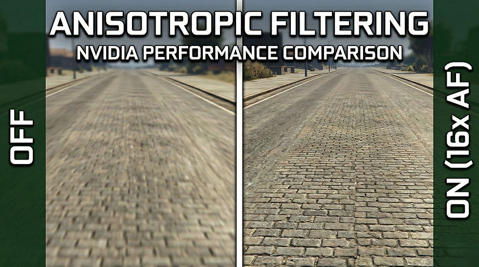 Anisotropic Filtering On or Off Nvidia: Performance Impact and Visual Quality