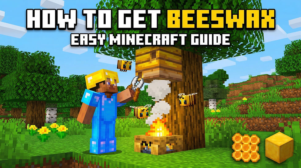 How to Get Beeswax in Minecraft