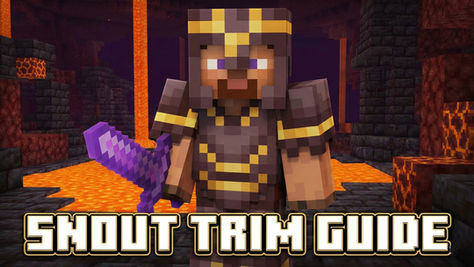 Snout Armor Trim Minecraft Use Guide