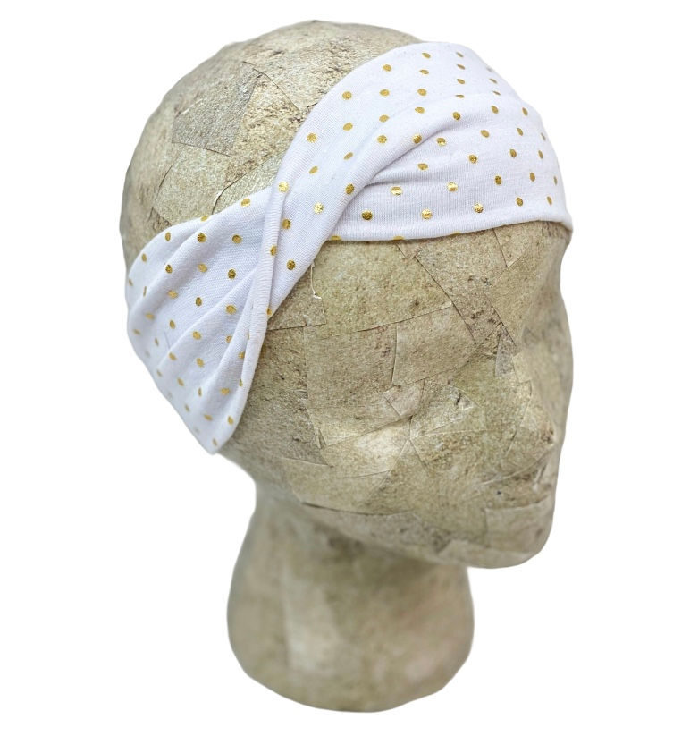 Thumbnail: White Gold Foil Headband