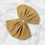 Thumbnail: EXCLUSIVE Ribbed Camel Gold Holey Headband