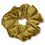 Thumbnail: Mustard Gold Crushed Velvet Jumbo Scrunchie