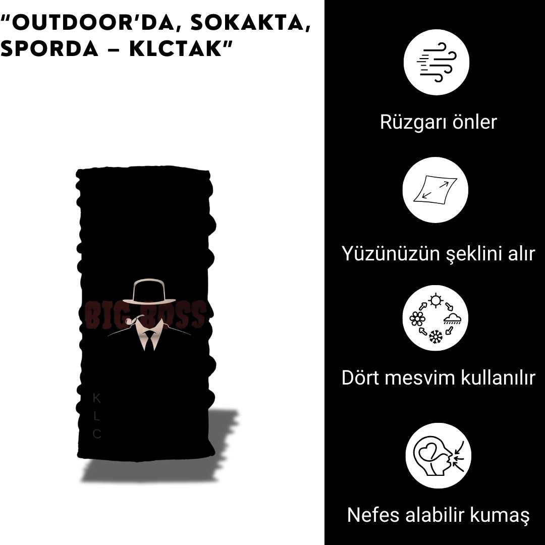 KLCTAK DESENLİ BOYUNLUK