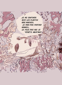 Planches pour la BD "Limbes marines", 2015, 22 x 32 cm