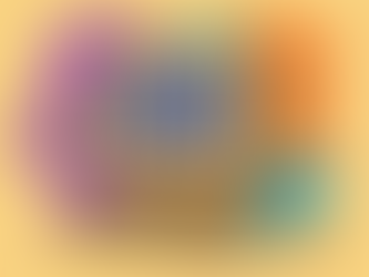 Retro computer monitor with floating pixel cursor, neon splashes and soft grain texture — evoking nostalgic digital identity and separation between work and self.”