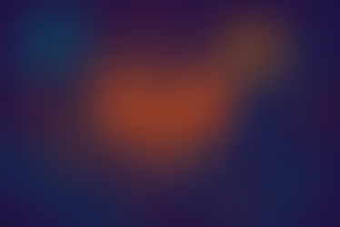 Abstract illustration symbolizing the tension between brand voice and human voice in modern marketing, using deep purple, teal, and burnt orange tones.